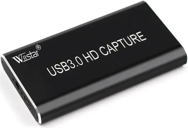 Alt view image 2 of 6 - WISDUM USB Video Capture Card Grabber HD to Type-C/USB C/USB 3.0 1080P 60fps Game Adapter with HDMI Loop Output for Windows Linux Os X