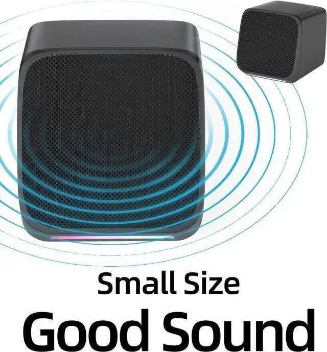 Alt view image 6 of 7 - WISDUM Computer Speakers,Computer Speakers for Desktop PC,Desktop Speakers,Small Computer Speakers USB Powered 3.5mm Aux Speaker for PC,Laptop,Tablet,Phone