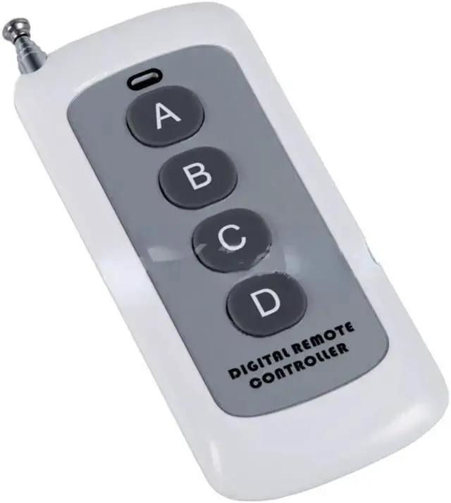 Alt view image 2 of 3 - WISDUM Universal Remote Control Switch with Remote Control Rf433 Light Switch 110V 220V 1Ch Receiver 433Mhz Wireless Switch