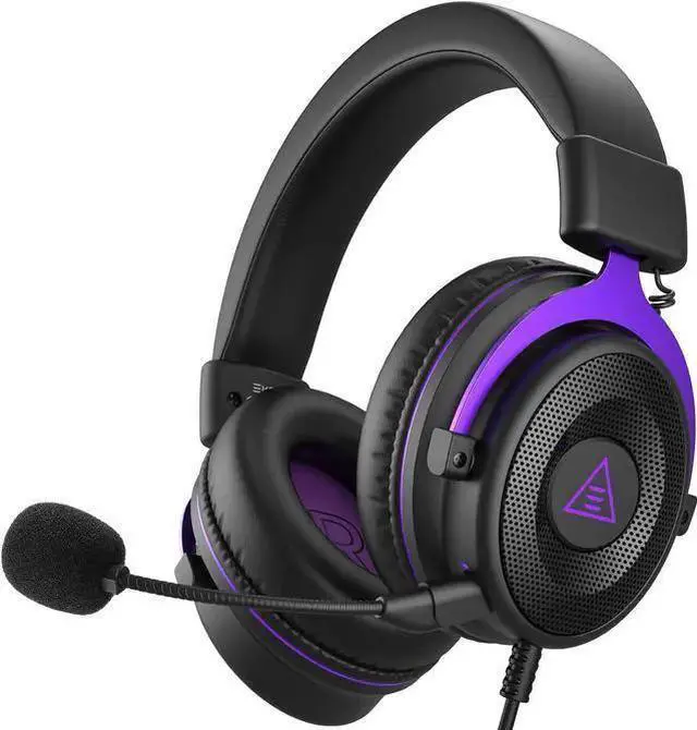 Main image of WISDUM EKSA E900 Headset with Microphone for PC, PS4,PS5, - Detachable Noise Canceling Mic, 3D Surround Sound, Wired Headphone for Gaming, Computer, Laptop, 3.5MM Jack