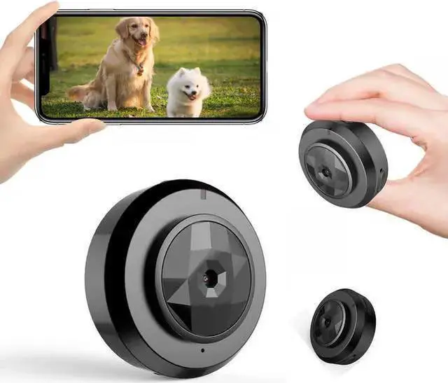 Main image of WISDUM 1080P Hidden Camera - Indoor Camera - Nanny Cam - Best Mini Camera - WiFi Wireless Camera - Live Video Recorder with Night Vision - Surveillance Camera Full HD-11