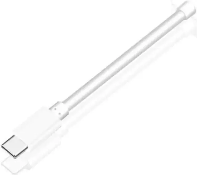 Alt view image 3 of 3 - WISDUM 2 Pcs Thunderbolt 3 USB 3.1 To Thunderbolt 2 Adapter Cable For Windows Mac OS BH, White & Black