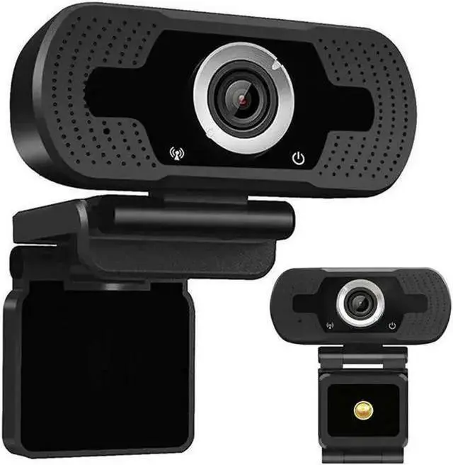 Main image of WISDUM 1080P HD Webcam Desktop Laptop Computer PC Camera Built in Microphone Clip-On Video Conferencing Video Calling Web Cam US