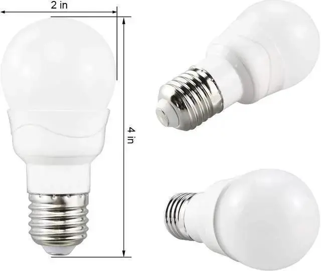 Alt view image 5 of 5 - WISDUM Color Changing Light Bulb RGB LED Light Bulbs Dimmable 5W 40W Equivalent500LM E26 Screw Base bulbs Decorative Flood Lights Mood Light -Timing12 Colors2700KGreat for Home Stage Party(4 pack)