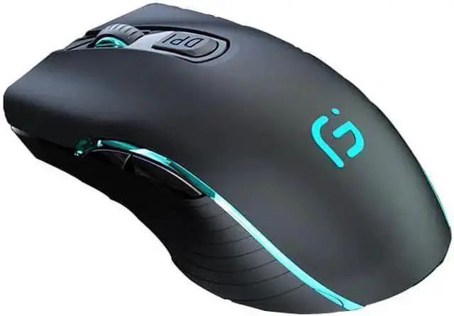 Alt view image 4 of 6 - WISDUM 2.4G/Bluetooth Wireless Mouse Silent Dual-mode 2400dpi Mice Game Office