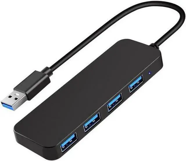 Main image of WISDUM USB 3.0 Hub, 4-Port USB Hub USB Splitter USB Expander for Laptop, , Flash Drive, HDD, Console, Printer, Camera,Keyborad, Mouse