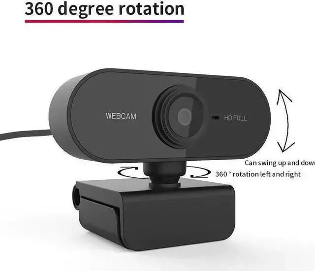 Alt view image 4 of 5 - WISDUM Cam Gabinete Gamer Pc cam Full HD cam 1080P USB Video Camera For Portatile Laptop Pc Camera With Microphone 1080p