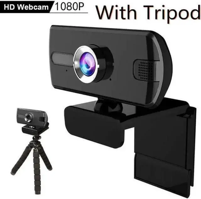 Main image of WISDUM 2.0 Full HD 1080P Webcam Camera Built-in Stereo Microphone Digital Web Cam With Mini Tripod For Cmputer Laptop Desktop