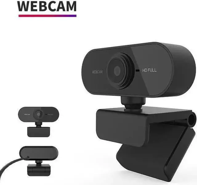 Main image of WISDUM 720P HDWeb Camera With Built-in HD Microphone Web Cam 360 Degrees Widescreen Video Usb Camera For Computer PC Laptop