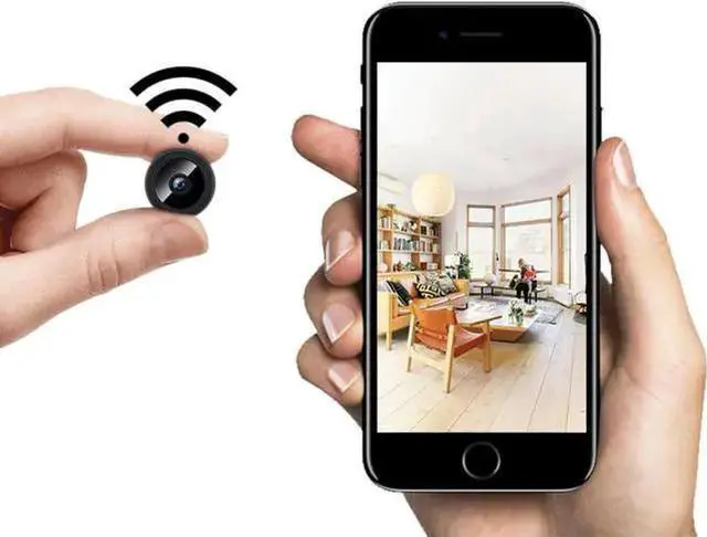 Main image of WISDUM Spy Camera 1080P WiFi Hidden Camera Wireless Indoor Secret Camera Mini Nanny Spy Cam Home Security Surveillance Camera Micro Small Monitor Video Camera with Motion Detection App Control
