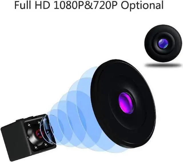 Alt view image 2 of 7 - WISDUM Mini Home Security Camera Wireless, HD 1080P Portable Small Camera for Home Car Indoor Outdoor