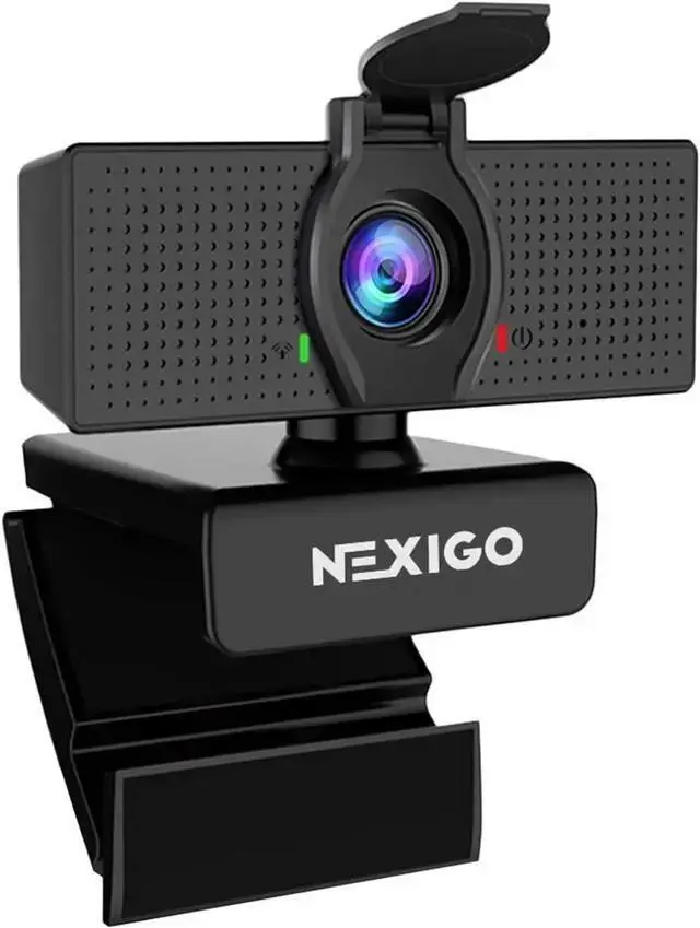 Main image of WISDUM NexiGo N60 1080P Webcam with Microphone, Adjustable FOV, Zoom, Software Control & Privacy Cover, USB HD Computer Web Camera, Plug and Play, for Zoom/Skype/Teams, Conferencing and Video Calling