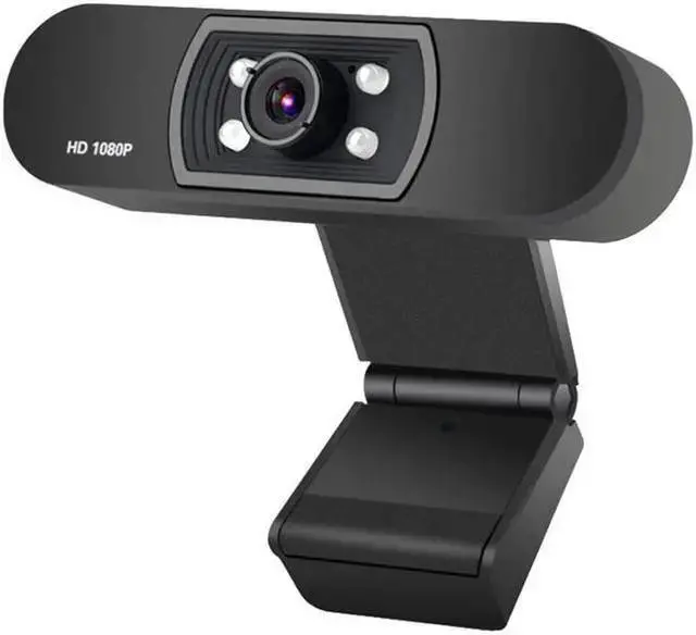 Alt view image 4 of 4 - WISDUM 1080P USB 2.0 HD Camera Webcam Clip Web Cam With Microphone For PC Laptop Youtube Camera 4k 60fps A50