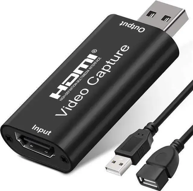 Main image of WISDUM 4K HDMI to USB 2.0 Video Capture Card 1080P Cam Link Card Game Capture Card Adapter Screen Record Capture Device for Streaming, Gaming, Video Conference, Teaching, Live Broadcasting