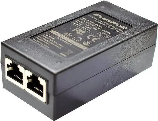 Alt view image 5 of 5 - WISDUM 24volt Passive PoE Injector 24W Power Over Ethernet for 24v PoE Devices Compatible with Ubiquiti POE-25-5W, POE-24-12W and POE-24-24W