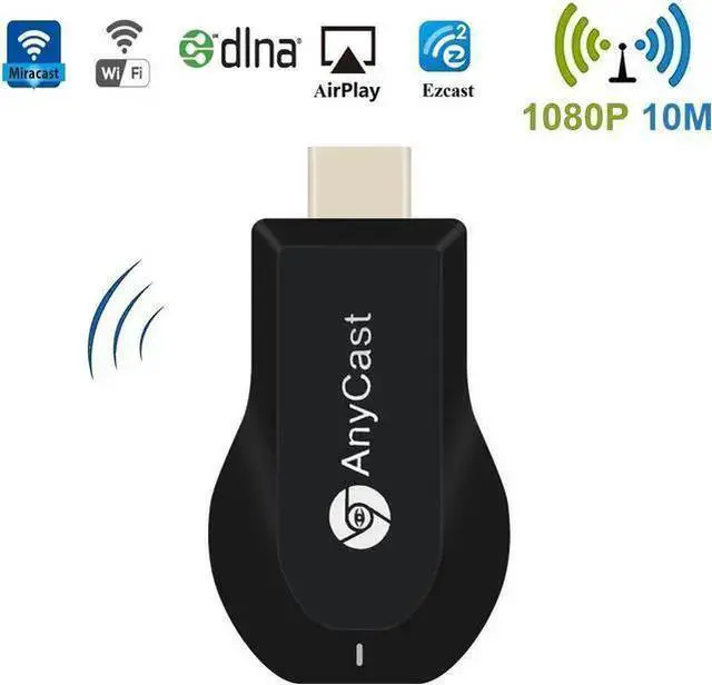 Main image of WISDUM Anycast M2 Plus Wireless TV Dongle Wifi Display HDMI Streaming Media Player Airplay Miracast DLNA 1080P HDMI TV Stick TV Dongle Receiver Mirror Share Screen for IOS Android Miracast Airply