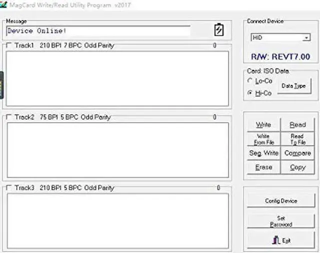 Alt view image 3 of 4 - WISDUM Deftun Card Reader Writer USB Swipe Encoder 3 Tracks MSR605X