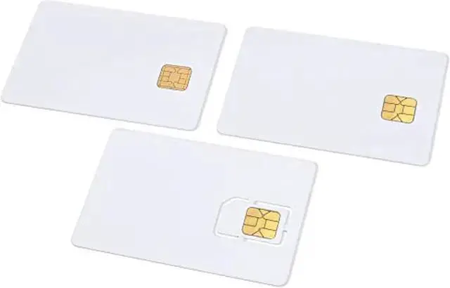 Alt view image 5 of 6 - WISDUM Java Cards Compatible J2a040 Smart Chip Cards With 2 Track 8.4Mm Black Hico Magnetic Stripe (5Pack)