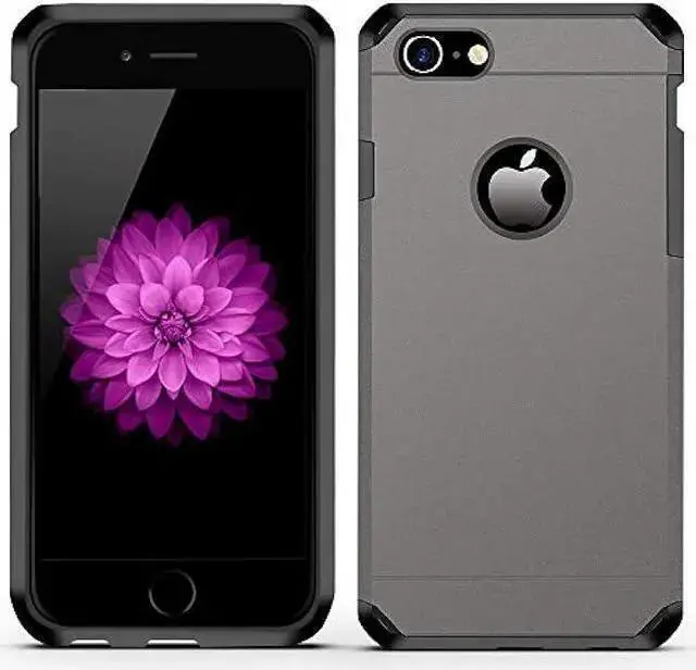 Alt view image 6 of 7 - WISDUM ImpactStrong 7/8 Case, Heavy Duty Dual Layer Protection Cover Heavy Duty Case for 7/8 (Gun Metal)