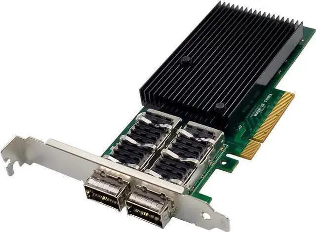 Alt view image 2 of 7 - WISDUM Dual-QSFP+ 40G Network Card Mellanox ConnectX-3 PCI-e 3.0 X8 PCI Express 40 Gigabit Ethernet Server NIC (ST7288-40GB)
