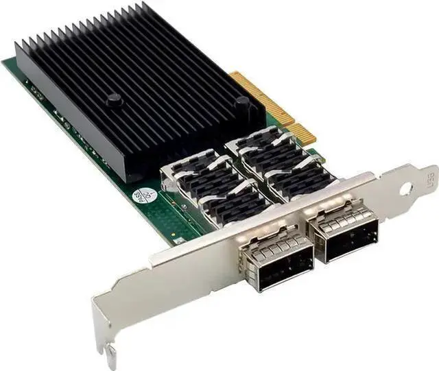 Alt view image 3 of 7 - WISDUM Dual-QSFP+ 40G Network Card Mellanox ConnectX-3 PCI-e 3.0 X8 PCI Express 40 Gigabit Ethernet Server NIC (ST7288-40GB)
