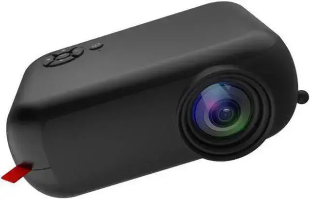 Main image of WISDUM Mini Projector 1080P Home Theater Cinema Kids Gift Remote Control Black