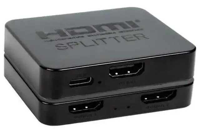 Alt view image 5 of 7 - Torpedo Nova HDMI 1x3 Splitter, 4K@30Hz, 3D & HDR Support, HDCP 1.4, Mirror Mode for Multi-Display Setup