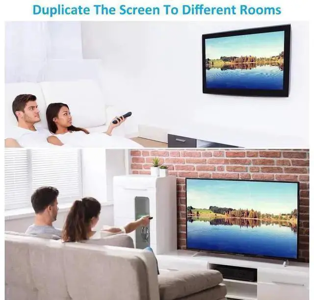 Alt view image 11 of 14 - HDMI Splitter 1 in 4 Out V1.4 Powered 1x4 Ports Box Supports 4K @30Hz Full Ultra HD 1080P 3D Compatible with PC STB Xbox PS4 Fire Stick Roku Blu-Ray Player TV HDTV (1 Input to 4 Outputs) eokCXOY