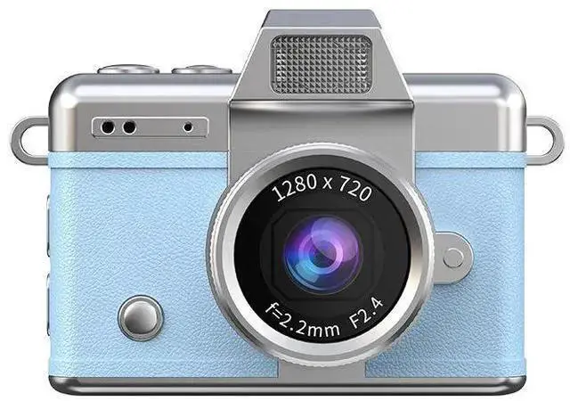 Alt view image 2 of 5 - WISDUM Thumb Mini Flip Screen Camera Retro CCD Style, HD Small Portable Digital Camera for Student Campus Photography