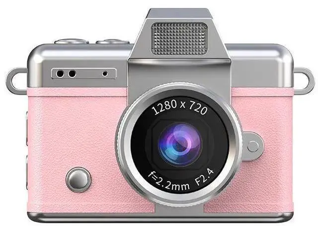 Alt view image 5 of 5 - WISDUM Thumb Mini Flip Screen Camera Retro CCD Style, HD Small Portable Digital Camera for Student Campus Photography