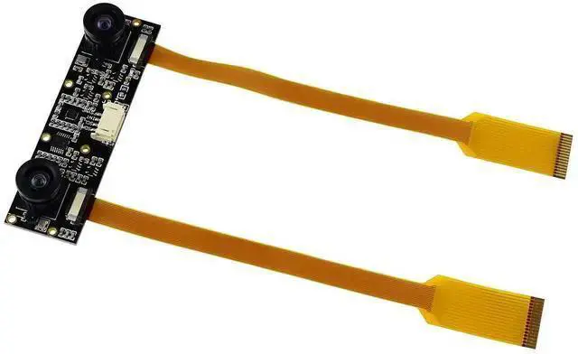 Alt view image 2 of 3 - WISDUM Waveshare Binocular Camera Module, Compatible with Raspberry Pi 5, Dual IMX219, 8 Megapixels, Stereo Vision, Depth Vision
