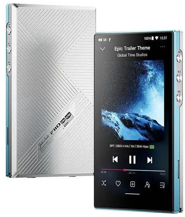 Alt view image 8 of 14 - JadeAudio/ JM21 Android 13 Hi-Res Music Player MP3 with Snapdragon 680, Bluetooth WiFi USB DAC 12.5H Playtime (3+32g Sky Blue)