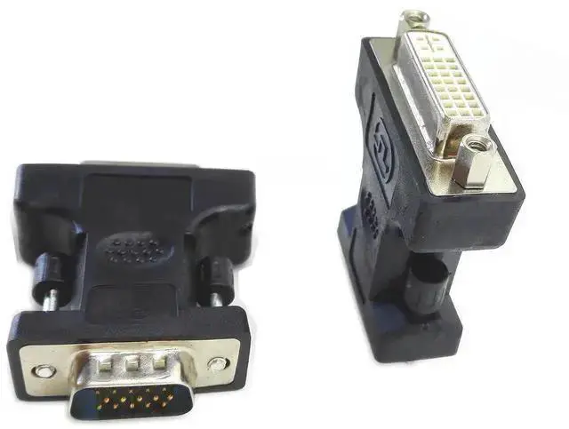 Alt view image 9 of 9 - DVI to VGA Cable Adapter - Black - F/M,DVI(24+5) to VGA(15pin) Cable Adapter - Black - F/M,