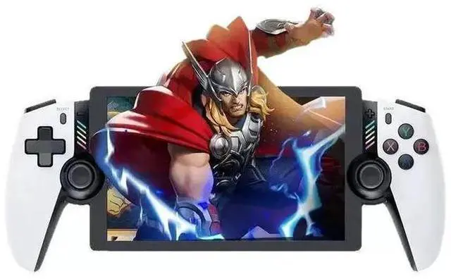 Alt view image 6 of 10 - M28 Handheld Game Console 7.1" IPS, PS2 Support, 3D Gaming, Dual Joysticks, 4000mAh, Retro Emulator, 30+ Systems