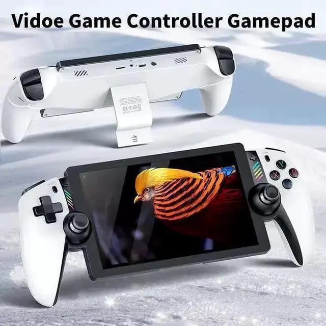 Alt view image 8 of 10 - M28 Handheld Game Console 7.1" IPS, PS2 Support, 3D Gaming, Dual Joysticks, 4000mAh, Retro Emulator, 30+ Systems