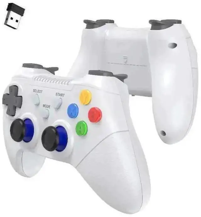 Alt view image 8 of 8 - 2.4G wireless game controlerfor Android TVBOX/PC computer TV controller- one controller supports two users, dual-person TV box controller