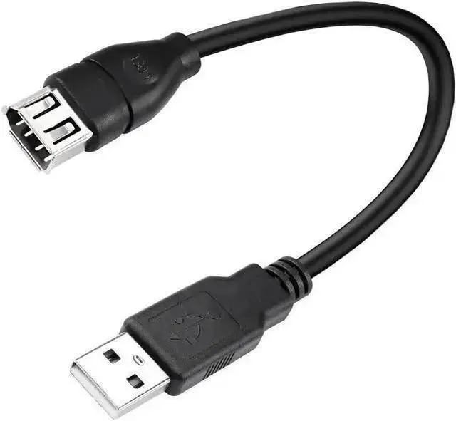 Alt view image 8 of 14 - Firewire 6-Pin to USB Adapter Cable IEEE 1394 Firewire 400 Female to USB 2.0 Male Converter Connector Cord for Computer Connecting Old External Hard Driver/Camcorder/Camera/Scanner 20cm