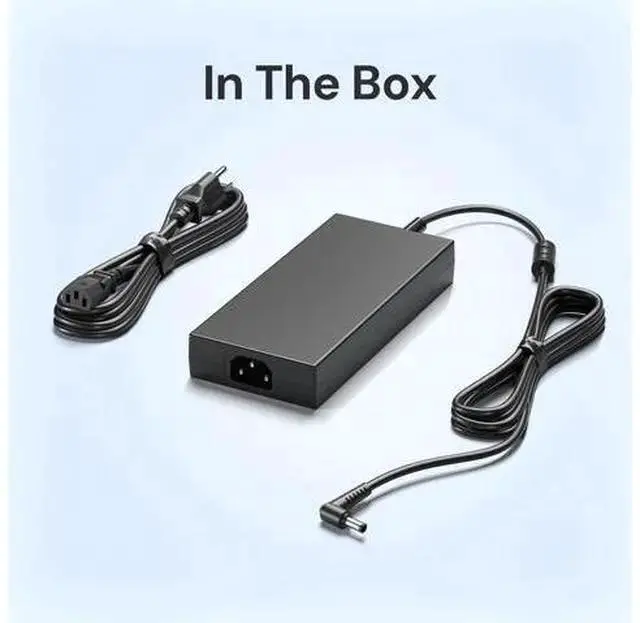 Alt view image 6 of 6 - WISDUM 230W Charger Fit for NUC X15 / 9 Extreme Laptop Kits, FSP230-AJAS3 FSP230-AJAN3, Chicony A17-230P1A A12-230P1A A230A032P, Liteon PA-1231-12 Power Adapter