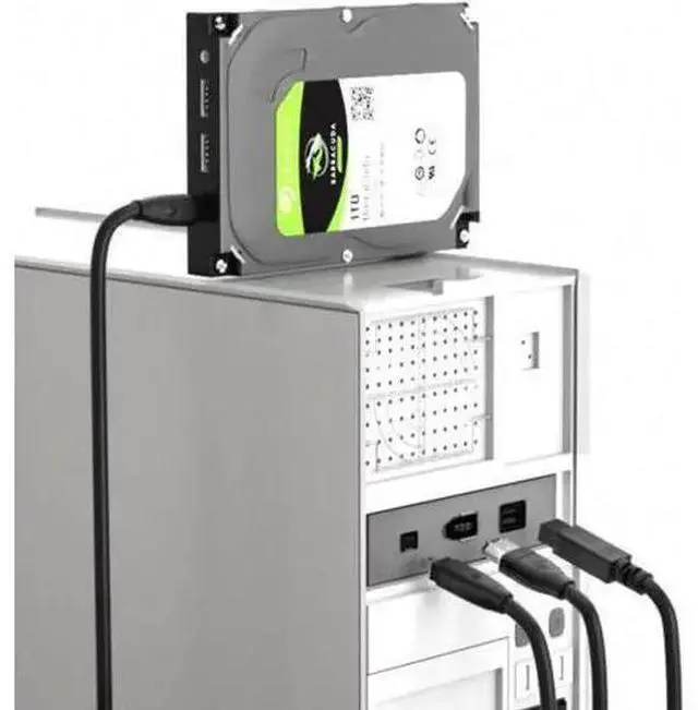 Alt view image 2 of 6 - WISDUM 9 PIN / 6 PIN BETA FireWire 800 - FireWire 400 9-6 Cable IEEE 1394B 1.8m Black