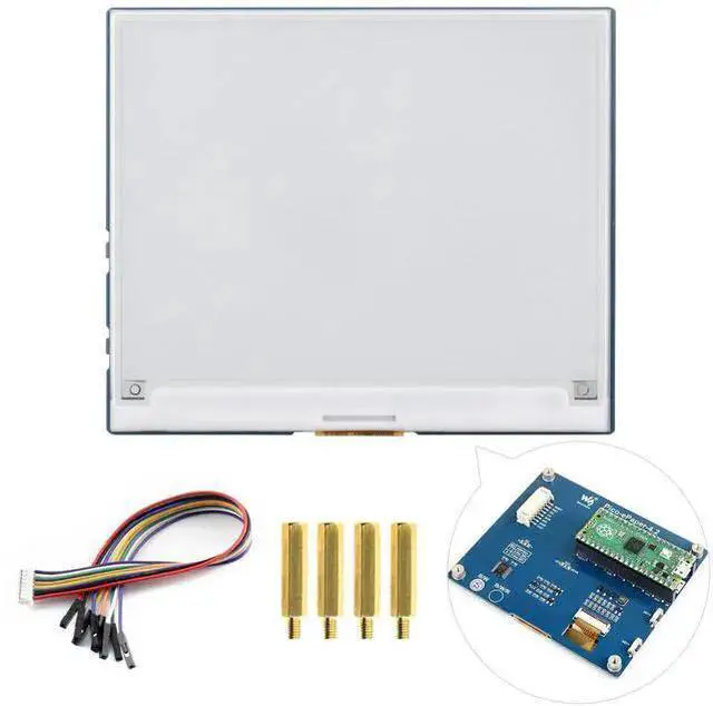 Main image of WISDUM Waveshare 4.2inch E-Paper E-Ink Display Module for Raspberry Pi Pico 400x300 Pixels Black/White with SPI Interface