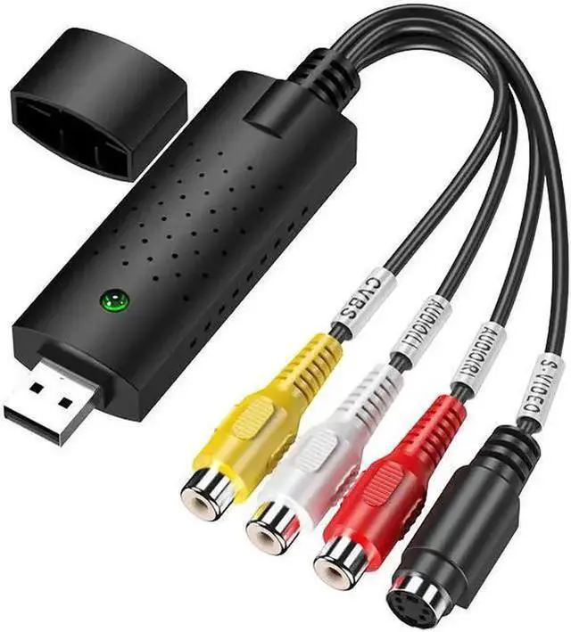 Alt view image 6 of 10 - Video Audio VHS VCR Video Capture Card USB2.0 To DVD Converter Capture Card Adapter