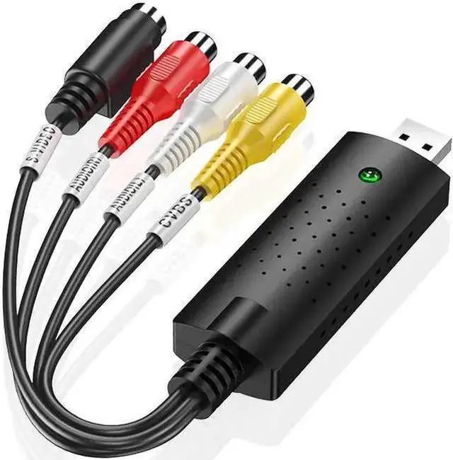 Alt view image 9 of 10 - Video Audio VHS VCR Video Capture Card USB2.0 To DVD Converter Capture Card Adapter
