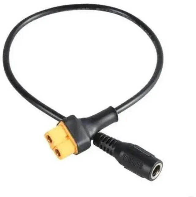 Main image of WISDUM Solar Connection Line XT60 Female Connector To 5.5x2.1mm DC5521 20AWG Power Cable Adaptor For Car Charging Adapter Cable