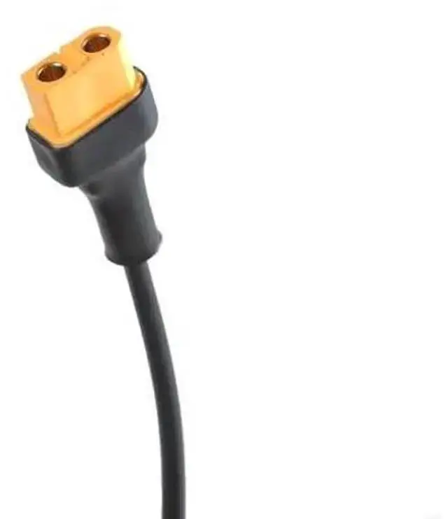 Alt view image 3 of 4 - WISDUM Solar Connection Line XT60 Female Connector To 5.5x2.1mm DC5521 20AWG Power Cable Adaptor For Car Charging Adapter Cable