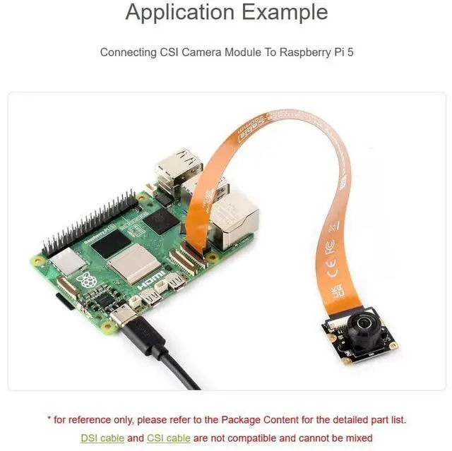 Alt view image 3 of 6 - Official Raspberry Pi CSI FPC Flexible Cable for Raspberry Pi 5, 22Pin to 15Pin, Suitable to Connect CSI Camera to Raspberry Pi 5 and All Raspberry Pi Zero Models (200mm Length)