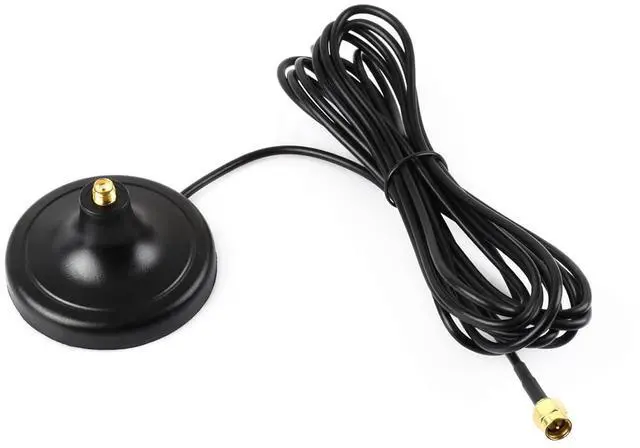 Main image of SMA Magnetic Mount Antenna Base, SMA Connector, 3m Coaxial Cable, Compatible with Multiple GNSS Positioning Modules