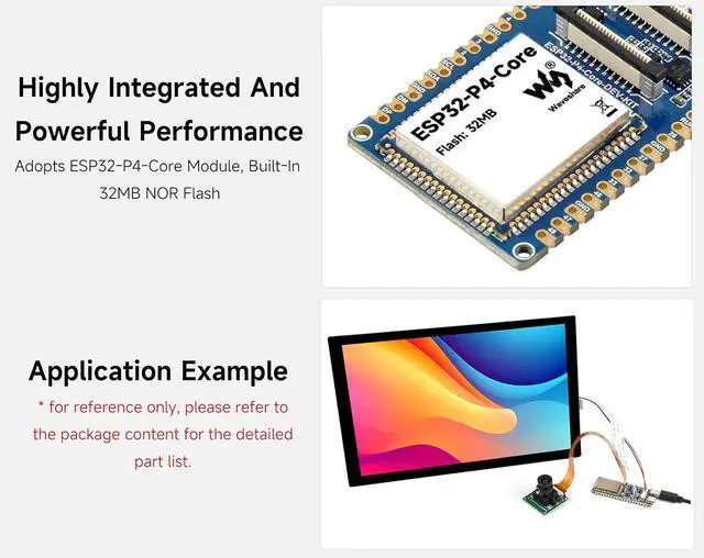 Alt view image 5 of 7 - ESP32-P4-Core Dev Board, Rich Interfaces for HM, Edge Computing, IO Expand | ESP32-P4 RISC-V 32-bit Dual-Core Processors, MIPI CSI DSI, SPI, I2S, I2C, LED PWM, RMT, ADC, UART, TWAI Interfaces