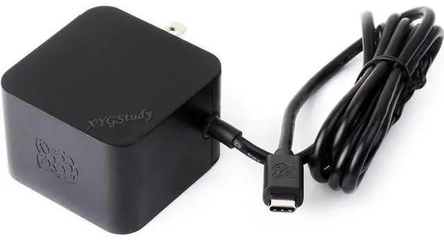 Alt view image 4 of 7 - Official 27W USB-C Power Supply for Raspberry Pi 5, 5.1V/5A, 9V/3A, 12V/2.25A, 15V/1.8A, Black US