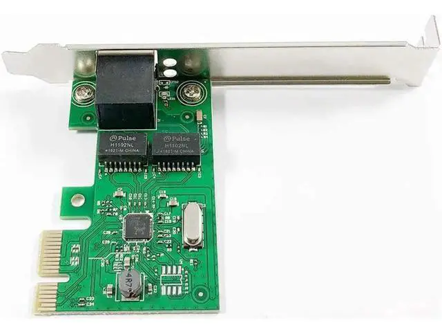 Alt view image 2 of 7 - 1-Port PCI-E 10/100/1000Mbps Gigabit Ethernet PCI Express PCIe Network Card / Network Adapter, Windows 10 & Linux Supported