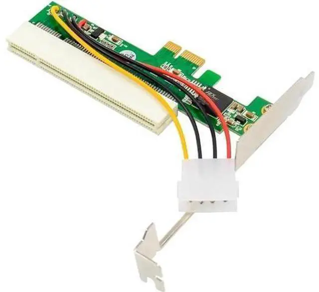 Alt view image 6 of 6 - PCIe PCI Express X1 to PCI 32bit Bridge Card Adapter with PLX Chipset Compatible with PCIe X1 X4 X8 X16